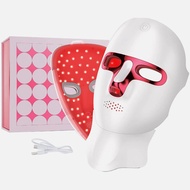 7 Colors Led Photon Therapy Facial Mask Device Skin Care Wrinkle Acne Removal Brightening