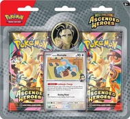 [100% Authentic]Pokemon TCG: Mega Evolution - Ascended Heroes 2 Pack Blister (Larry / Erika)