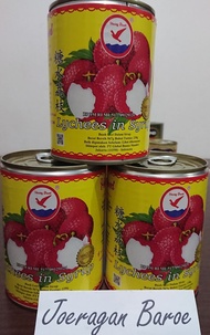 Leci kalengan herring / buah leci kaleng Besar lychees 567 gram / chen liang ji