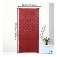 Thermal door curtain windproof insulated cotton sturdyduty opening insulation kit for winter suitabl