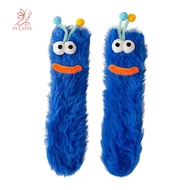 fulaide- Comfortable Crew Socks Fuzzy Funny Socks Cozy Warm Fuzzy Socks for Women – Cute Fluffy Shag