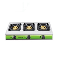 Panaletrik Stainless Steel 3 Burner Gas Stove Triple Burner Gas Stove
