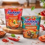 [Sedaap] Indonesia Cup Noodles 77-79G Cup Noodles Instant Noodles Mie Sedap Cup Mie Instan