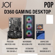 JOI POP D360 GAMING PC ( RYZEN 3 4100, 16GB, 500GB, RTX4060 8GB, W11P )