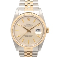 【二手】ROLEXDatejust L 系列 16233 SIL/BA K18（黃金）不鏽鋼男士腕錶