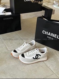 💟CHANEL 黑白休閒運動鞋 35-39碼 #全實拍 100%new 跑鞋 厚底鞋 休閒鞋 增高鞋 熊貓鞋,Casual shoes,Sports shoes,Sneakers，gift 生日禮物 