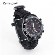 Kemstone Safety Equipment Watches Outdoor Sport Whistle Multifunction Male Digital Watches