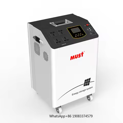 MUST Off Grid Solar System HBP18 Series 1-3kw All in One Solar System LifePO4 Lithium Battery Home P