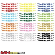 Takasago Excel Rim sticker (Motor) Vinyl Cutting Stickers