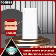 COD Original ROMOSS 30000mAh Sense 8 POWER BANK 30000 mah sense8 powerbank