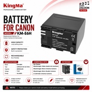 KingMa KM-E6H 6000mAh Battery For Blackmagic Video Assist 4K Z CAM E2C Cinema