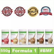 READY STOCK HERBALIFE Formula 1 (F1) Nutritious Mixed Soy Protein Drink MADE IN ITALY