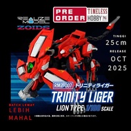 TAKARO TOMY Trinity Liger 1/100 Scale Model Kit Zoids Saga Realize Model RMZ-007 正版索斯机械兽手办模型三重长牙狮 TI