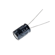20PCS 100UF 63V 100MFD 63โวลต์8*12Mm อลูมิเนียม Electrolytic Capacitor 100mf63v 63v100mf 100uf63v 63