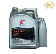 IDEMITSU DURA PRO CI-4/SL 15W-40 7 L. น้ำมันเครื่อง กึ่งสังเคราะห์ ดีเซล 15W-40 ขนาด 7 ลิตร