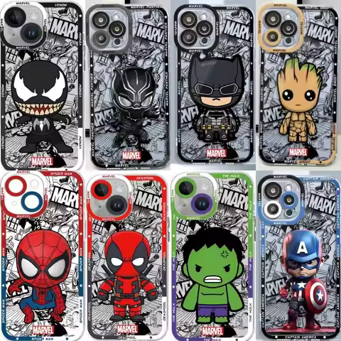 M-Marvel Venom Spider-Man Phone Casing For VIVO V40 Y27 V30E Y28 Y36 Y16 Y76 Y30 V29E Y21 Y33S Y22S 