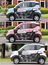 Decal trang trí thân xe dành cho xe điện Wuling Hongguang Mini EV