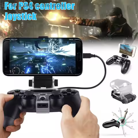 Games & Accessories For Sony PlayStation PS4 Game Controller Dualshock4 Smart Mobile Phone Clip Clam