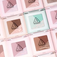 3CE Color Grid Eye Shadow 3.3g Eye Makeup Shimmer Matte Long-lasting Limited Planning Set + Makeup B