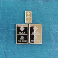 replika bar gold MAA acrylic mirror gold