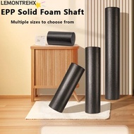 LEMONTREAL EPP Yoga Foam Roller, High-Density Foam Portable Yoga Column, Durable Solid Foam Shaft Bl