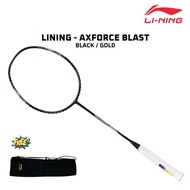 New!Raket Badminton Lining Axforce Blast Black Rich Gold