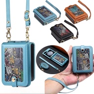 For Samsung Galaxy Z Flip 7 FE 7 6 5 4 3 ZIP Wallet Case Luxury Leather Shockproof Cover