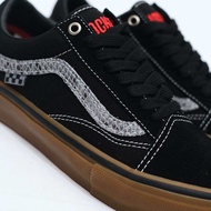 Sepatu Sneakers Pria Vans Old Skool Skate Hockey Black Oriiginal 100%