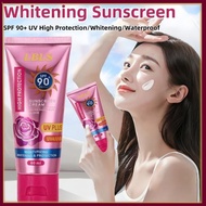 Lbls Rose Sunscreen Cream Whitening Face Body Sunscreen Sunblock Anti Uv Protection Cream SPF90+ PA+