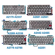 New A2337 A2289 A2251 A2681 A2338 A2141 2442 Keyboard Backlight For Apple Macbook Air Pro Retina Bac