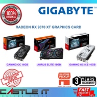 Gigabyte Radeon RX 9070 XT GAMING OC AORUS ELITE ICE 16GB GDDR6 Graphics Card