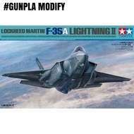 TAMIYA 61124 1/48 โมเดลประกอบ เครื่องบินรบ F35A Lightning II Lockheed Martin