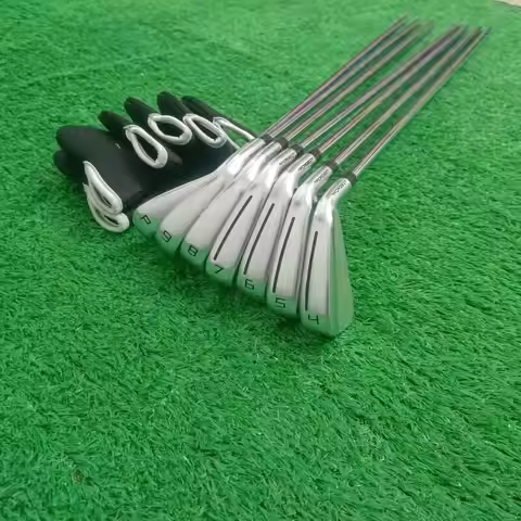 Men's 2026 New P790 Irons Set, 4Th Generation Silver Golf Clubs 7Pcs 4-9P, R/S/SR Flex Steel/Graphit