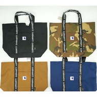Carhartt Tote Bag Blue Label Large Capacity Canvas Men Fashion Simple Handbag