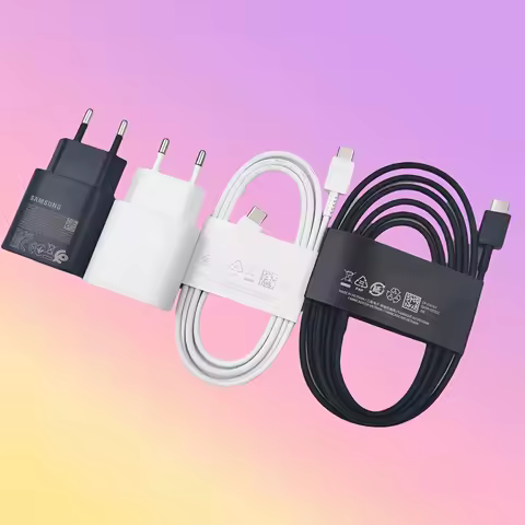 Samsung A26 A25 A24 25w Charger Super Fast Charge Adapter 1/1.8M Type C For Galaxy A55 F16 F15 S24 S