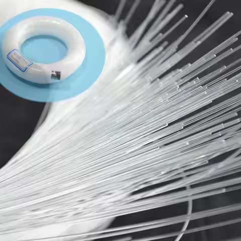 0.75mm *300pcs *4m Optical Fiber PMMA Plastic End Glow Fiber Optical Cable For All Kind Led Light En