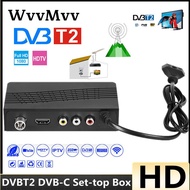 HD TV Tuner DVB T2 USB2.0 TV Box HDMI 1080P DVB-T2 Tuner Receiver Satellite Decoder Built-In N Manual For Monitor Adapter y8