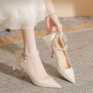 Raya Champagne High Heels Wedding Shoes Bridal Shoes Women's Shoes Shoes Heels High Heels Wedding Sh
