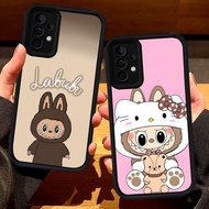 S90 LABUBU Casing for Samsung A05S A54 A16 S25 Ultra A14 A55 A34 A56 A15 A04s A36 A35 A25 A24 5G bla