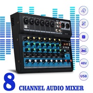 Konsol Mixer Audio Studio Mini Konsol Mixer Audio Bluetooth Mini