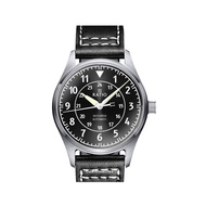 Ratio Skysurfer Pilot Black Sunray Dial Leather Automatic RTS314 200M Mens Watch