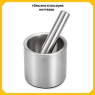 HIGH QUALITY STAINLESS STEEL 304 STEEL STEEL PILL SET - Garlic pounder, pepper pounder, spice pounde