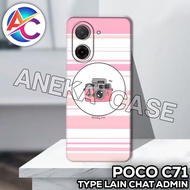 AC62/Case poco C71/GIRL'S Motif/softcase poco C71/casing poco C71/silicone poco C71