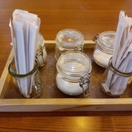 檜木海棠花玻璃托盤-大