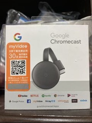 第三代 Chrome cast 電視棒 HDMI 投影