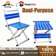 Foldable Camping Chair, Lightweight Metal Portable Chair for Outdoor Camping Hiking Fi Foldable Chai