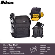 New !! Tas Kamera Nikon Adv 140 D40 D50 D60 D70 D80 D90 D3000 D3100