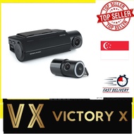 READY STOCK! 🇸🇬 Seller🇸🇬 iRoad FX2 pro Car Camera 2-CH 2 Channel Front and Back Rear 1080P FHD