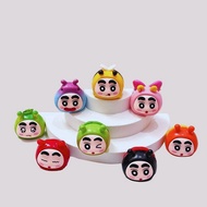 8 pcs Mini Crayon Shin Chan Insect Series