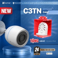 EZVIZ C3TN Color Outdoor WiFi Camera, Color, IP67 Waterproof, AI People Detection, Siren